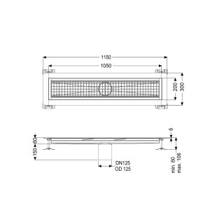 KESSEL 6220100 Kastenrinne Ferrofix
