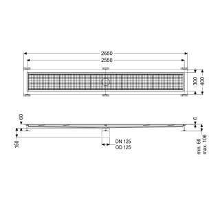 KESSEL 6230250 Kastenrinne Ferrofix