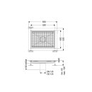 KESSEL 6240050 Kastenrinne Ferrofix