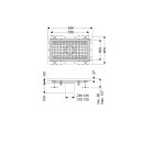 KESSEL 6330050 Kastenrinne Ferrofix