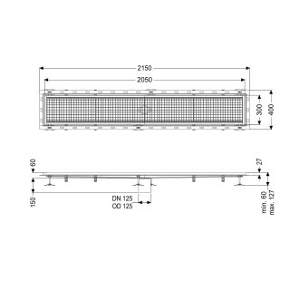 KESSEL 6330200 Kastenrinne Ferrofix