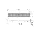 KESSEL 6340250 Kastenrinne Ferrofix