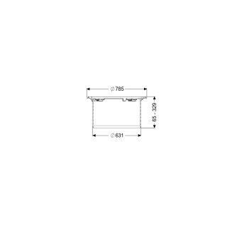 KESSEL 860153 Aufsatzstück LW 600
