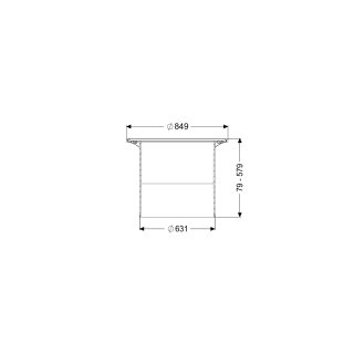 KESSEL 860154 Aufsatzstück LW 600