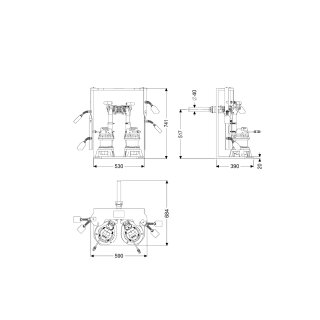 KESSEL 8744005 Pumpanlage Aquapump Retrofit