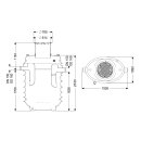 KESSEL 95070-120D-DR Fettabscheider EasyClean ground