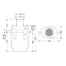 KESSEL 95085-120B Fettabscheider EasyClean ground