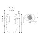 KESSEL 95125-120B Fettabscheider EasyClean ground