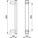 KEUCO 35016010400 Haltegriff AXESS 35016