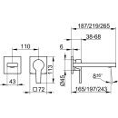 KEUCO 51116370200 EHM-WT-Mischer E11 51116,