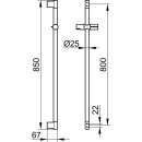 KEUCO 54985170800 Brausestange Plan 54985,