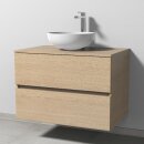 SANIPA PS20148 Waschtischunterbau mit Ausz&uuml;gen Solo