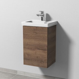 SANIPA SG88750 Waschtischunterbau Tür links 3way