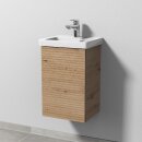 SANIPA SG88785 Waschtischunterbau T&uuml;r links 3way