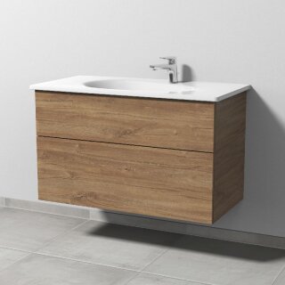 SANIPA SM66659 Waschtischunterbau mit Auszügen 3way