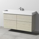 SANIPA SM78669 Waschtischunterbau mit Ausz&uuml;gen 3way