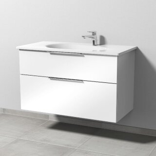 SANIPA UF66678 Waschtischunterbau mit Auszügen 3way