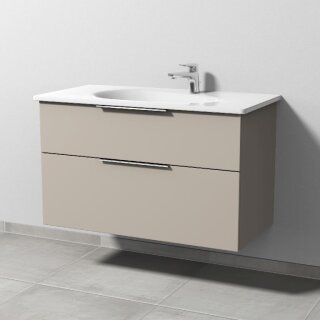 SANIPA UP6661U Waschtischunterbau mit Auszügen 3way