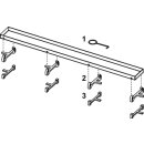 TECE 601586 TECEdrainline Designrost &quot;steel&quot; Edelst.