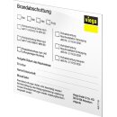 VIEGA 785871 Kennzeichnungsschild Brandschutz