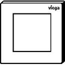 VIEGA 827069 Urinal Ausstellungsplatte VfS 21