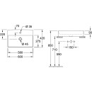 Villeroy &amp; Boch 4A0763RW Aufsatzwaschbecken Memento 2.0 600x