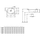 Villeroy &amp; Boch 4A5300R7 Unterbauwaschbecken Loop&amp;Friends 430