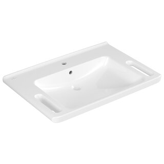 Villeroy & Boch 4A688001 Waschbecken ViCare 800x550mm Rechteck