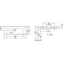 Villeroy &amp; Boch 4A70D601 Schrankwaschtisch Subway 3.0 1300x