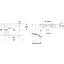 Villeroy &amp; Boch 4A7584R7 SchrankWT Antao 800x500mm re-eckig