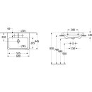 Villeroy &amp; Boch 4A876JR1 WT Architectura 600x445mm...