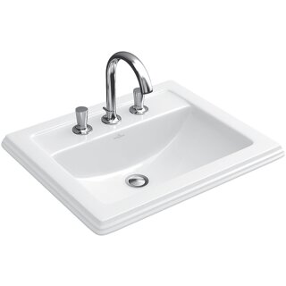 Villeroy & Boch 710263R7 Einbauwaschbecken Hommage 630x525mm