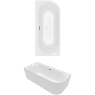 Villeroy & Boch A170LOF9CL00V01 Vorwand-BW Loop&Friends OVAL 1700x