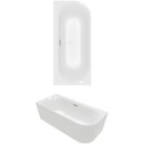 Villeroy &amp; Boch A170LOF9CL00V01 Vorwand-BW Loop&amp;Friends OVAL 1700x