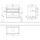 Villeroy &amp; Boch A92501VM WaschbeckenUS Venticello 753x590x502