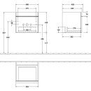 Villeroy &amp; Boch A93101VL WTUS Venticello 466x420x425mm 1 Ausz.