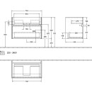 Villeroy &amp; Boch C010B0AF WTUS Collaro 754x546x444mm...