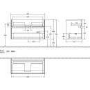 Villeroy &amp; Boch C01100AH WaschbeckenUS Collaro...