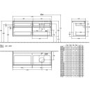 Villeroy &amp; Boch C04700AA WTUS Collaro C04700 1400x548x500mm 4