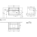 Villeroy &amp; Boch C08000VM WaschbeckenUS Collaro C08000 800x548