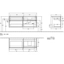 Villeroy &amp; Boch C08600VL WTUS Collaro C08600 1400x548x500mm 4