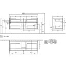 Villeroy &amp; Boch C088B0AA WTUS Collaro C088B0 1400x548x500mm m.