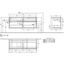 Villeroy &amp; Boch C08900VM WaschbeckenUS Collaro C08900 1400x