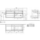 Villeroy &amp; Boch C09000VM WaschbeckenUS Collaro C09000 1400x