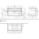 Villeroy &amp; Boch C09400AB WTUS Collaro C09400 1000x548x500mm 2