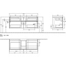 Villeroy &amp; Boch C10000AA WTUS Collaro C10000 1400x548x500mm 4