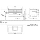 Villeroy &amp; Boch C12500AA WTUS Collaro C12500 1000x548x500mm 2