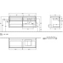 Villeroy &amp; Boch C13300AA WTUS Collaro C13300 1400x548x500mm 4