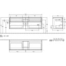 Villeroy &amp; Boch C134B0AB WTUS Collaro C134B0 1600x548x500mm m.