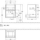 Villeroy &amp; Boch C14100AH WaschbeckenUS Collaro...